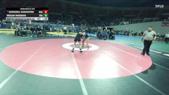 4A/3A/2A/1A Girls 120 Champ. Round 1 - Aurianna Vanhouten, Oakland Girls vs Megan Wiseman, Riverside (Boardman) Girls