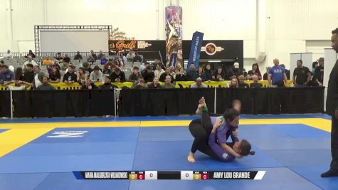 Amy Lou Grande vs Maria Malgorzata Wojakowski 2024 World IBJJF Jiu-Jitsu No-Gi Championship