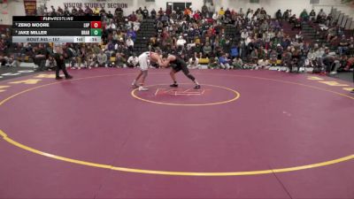 157 lbs 3rd Place Match - Jake Miller, Broken Arrow vs Zeno Moore, Lake Highland Prep