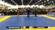 GIANNA BELLA BAILEY vs Karen Fernanda Castellanos 2025 World IBJJF Jiu-Jitsu No-Gi Championship