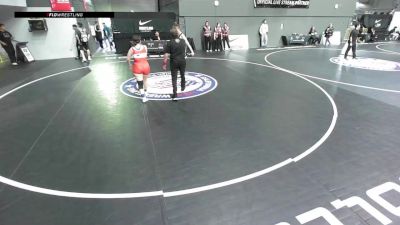 5th Place Match - Jasmine Barnette, Downey High School Wrestling vs Brooklyn Tuttle, Diablo Wrestling Club