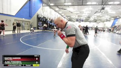 108 lbs Cons. Round 3 - Alsea Fonohema, Champions Wrestling Club vs Easton Harmon, Top Of Utah