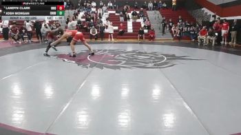 152 lbs Quarterfinal - Landyn Clark, Bristol vs Josh Morgan, Church Farm School