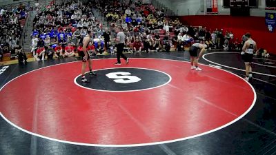 133 lbs Champ. Round 1 - Lucas Hobbs, Meyersdale Area Hs vs Daniel Smith, Burgettstown Hs
