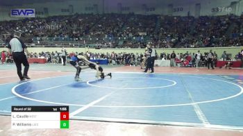 80 lbs Round Of 32 - Landyn Caudle, Westmoore Wresting vs Paxton Williams, Little Axe Takedown Club