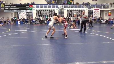 152 lbs Consy 4 - Mason Vrobel, DuBois vs Jude Landrenequ, Pitts. Central Catholic