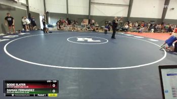 120 lbs Cons. Semi - Bodie Slater, Big Cat Wrestling Club vs Damian Fernandez, Outlaw Wrestling Club