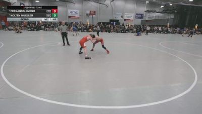 113 lbs Semis - Fernando Jimeno, KT3 Style vs Kolten Mueller, Team Nazar Training Center