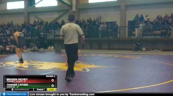 138 lbs Braden Richey, Campbell County vs Tanner Layher, Sheridan