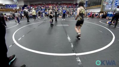 58 lbs Consi Of 8 #2 - Sawyer Ramirez, Tecumseh Youth Wrestling vs Jayce Clark, Team Nomad