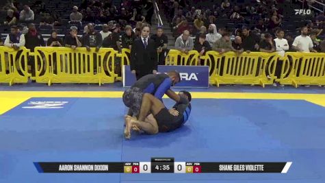 Shane Giles Violette vs Aaron Shannon Dixion 2025 Pan IBJJF Jiu-Jitsu No-Gi Championship