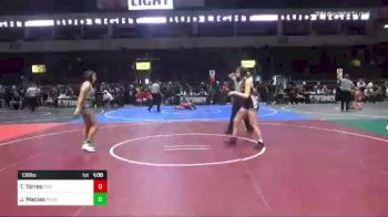 130 lbs Consi Of 4 - Tanessa Torres, 505 Wc vs Jasmine Macias, Pounders WC