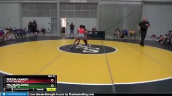 122 lbs Round 2 (6 Team) - Teresa Canady, North Carolina vs Madyson Jones, Tennessee