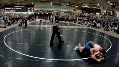 190 lbs Placement (4 Team) - Bennett Fullington, Battle Ground Academy vs Isaac Young, Pope Saint John Paul II Preparatory School