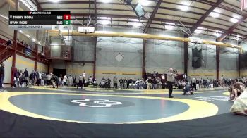 138 lbs Cons. Round 5 - Timmy Boda, Merritt Island vs Ryan Rios, Blair Academy