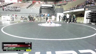 71 lbs Quarterfinal - Nehemiah Cortez, Daniel Cormier Wrestling Club vs Aiden Lazcano, Orange County RTC