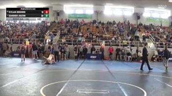 134 lbs Cons. Round 3 - Zander Joltin, West Geauga vs Kylan Brown, Team Burns
