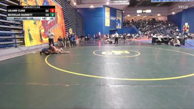 138 lbs Cons. Round 2 - Leland Cline, Brentsville vs Nicholas Barrett, Grassfield