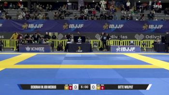 Gitte Wolput vs Deborah In Joo Mebius 2025 European Jiu-Jitsu IBJJF Championship