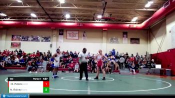 182 lbs Champ. Round 2 - Dylan Peters, Vandalia vs Nick Rainey, Cahokia (H.S.)