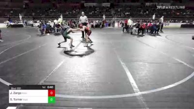 80 lbs Quarterfinal - Julian Zargo, Rhino Wrestling vs Scott Turner, Rwa