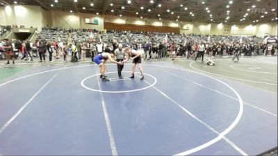 190 lbs 2nd Place - Clayton Biggs, Lassen Wrestling Association vs Adan Castillo, Clovis