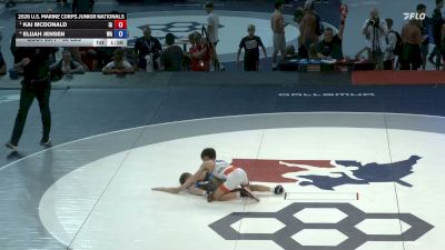 88 lbs Semis - Kai McDonald, Iowa vs Elijah Jensen, Washington