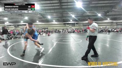135 lbs Quarterfinal - Jeremiah Hayes, Red Cobra Westling Academy vs Nolan Carlson, Champions Wrestling Club