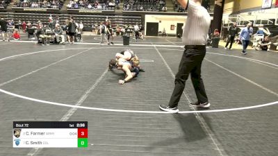 125 lbs Quarterfinal - Charlie Farmer, Army vs Connor Smith, Columbia