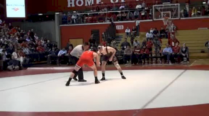 184 lbs match Dan Rinaldi Rutgers vs. Robert Hamlin Lehigh