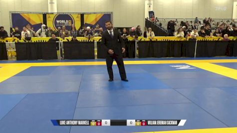 William Jeremiah Sackman vs Luke Anthony Markell 2024 World IBJJF Jiu-Jitsu No-Gi Championship