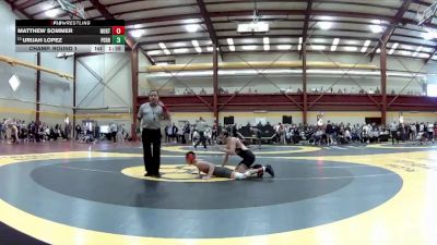 138 lbs Champ. Round 1 - Urijah Lopez, Perrysburg vs Matthew Sommer, Northampton
