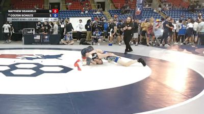 120 lbs Champ. Rd Of 32 - Matthew DeAngelo, Virginia vs Colton Schultz, Illinois