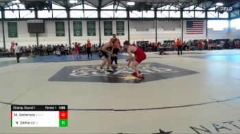 155-169 lbs Champ. Round 1 - Noah DeMarco, Oswego East vs Mason Anderson, Big Game Wrestling Club