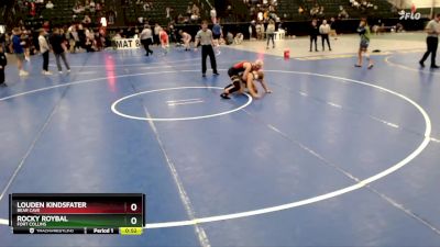 126 lbs 3rd Place Match - Rocky Roybal, Fort Collins vs Louden Kindsfater, Bear Cave