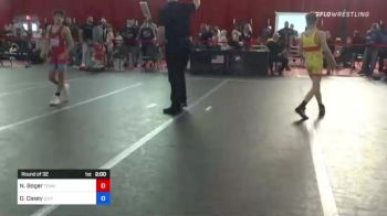 44 kg Round Of 32 - Nathaniel Boger, Tennessee vs Deven Casey, Izzy Style Wrestling