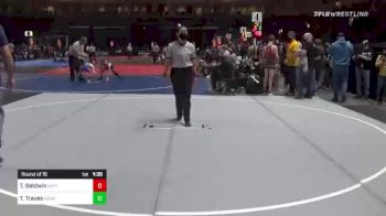 102 lbs Round Of 16 - Teegan Baldwin, Safford WC vs Tyler Traves, NOVA (Virginia)