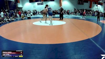 175 lbs Quarterfinal - Tristan Torres, Hanover Hawkeye Youth Wrestlin vs Lane Foard, Virginia Team Predator