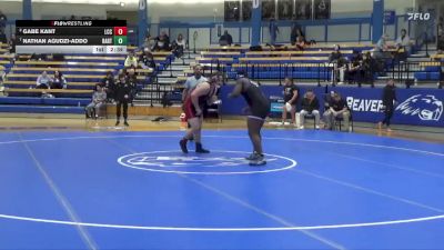 285 lbs Quarterfinal - Nathan Agudzi-Addo, Barton vs Gabe Kant, Labette Community College