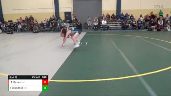 125 lbs Semifinal - Tommy Banas, Demolition Wrestling Club vs Ivan Woodhull, Northwestern