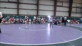 100-110 lbs Cons. Round 3 - Lily Cox, Relentless Wrestling vs Marissa Mayfield, Toss Em Up Wrestling Academy