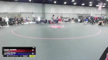 115 lbs Round 2 (4 Team) - Caley Graber, Minnesota vs Astrid Reyes, South Carolina