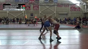 165 lbs Champ. Round 1 - Andrew Piedrahita, New England College vs Christopher McCarthy, Rhode Island College