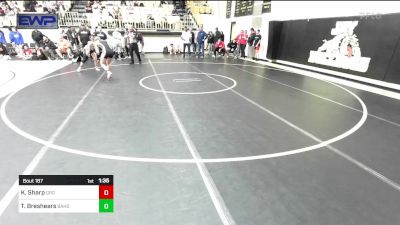 130 lbs Quarterfinal - Kaybrie Sharp, Grove vs Tiffany Breshears, Broken Arrow Girls HS