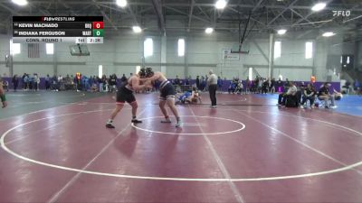 285 lbs Cons. Round 1 - Kevin Machado, University Of Dubuque vs Indiana Ferguson, Wartburg