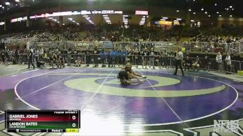 2A 126 lbs Champ. Round 1 - Gabriel Jones, Brandon vs Landon Bates, Countryside