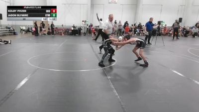 68 lbs Round 2 (8 Team) - Jason Blymire, CTWHALE Blue vs Kolby Pitzen, Team Ohio