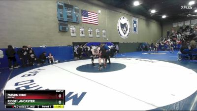 175 lbs Cons. Round 5 - Mason Bird, Nipomo vs Ridge Lancaster, Marina