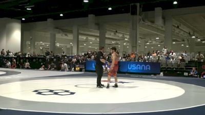 57 kg Cons. Semis - Liam Cronin, NEBWTC/ Titan Mercury Wrestling Club vs Brody Teske, PWC RTC