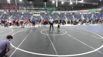 46 lbs Consi Of 4 - Bryant Peterson, Tongue River Wrestling Clu vs Daniel Rodriguez, GI Grapplers